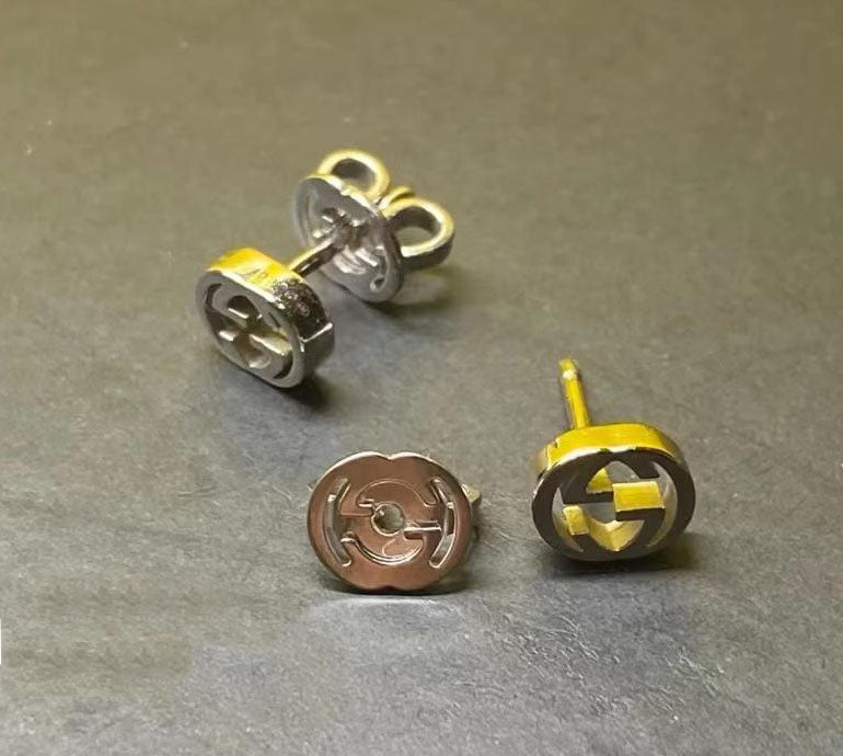 GC-515280素金字母耳钉