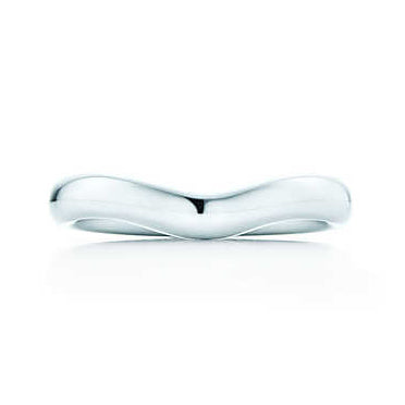 TIF60016195 light gold curved ring 12#