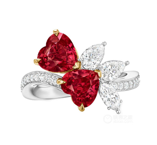 HW-PID7844576 heart-shaped marquise drop diamond ring
