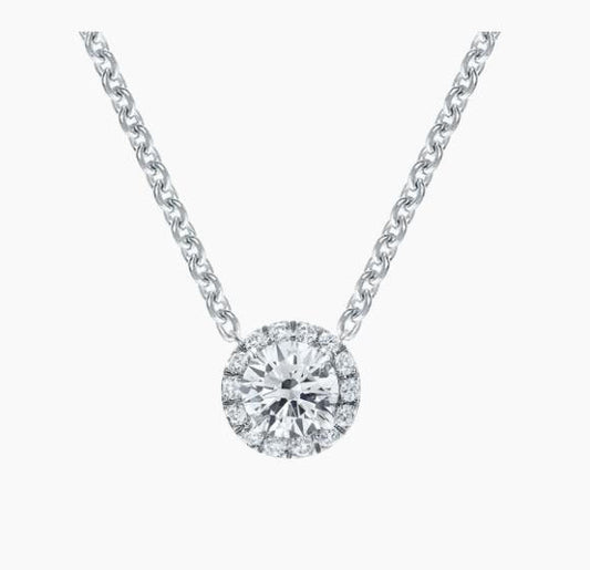 HW-PIDPRD010MIC Four Claw Stone Tie Chain Pendant