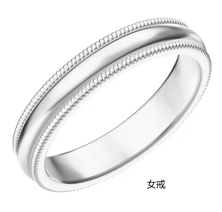 HW-WBN2103538珠珠齿轮女戒3.2mm