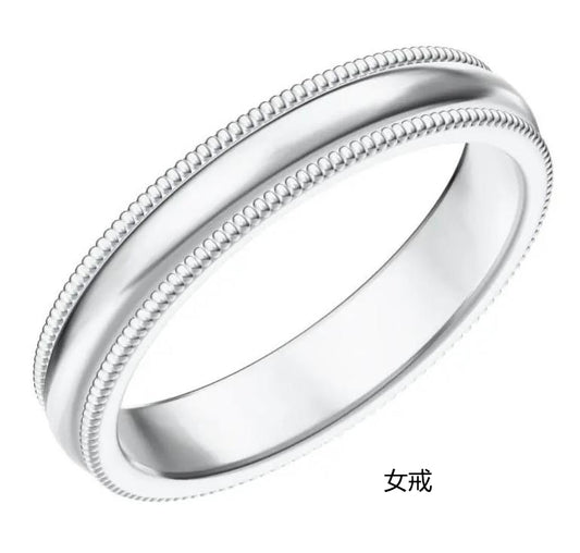 HW-WBN2103538珠珠齿轮女戒3.2mm