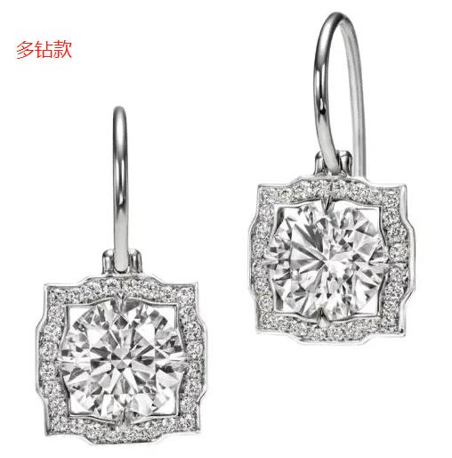 HW-ESD4376713 Large size, multi-diamond style, surround stone