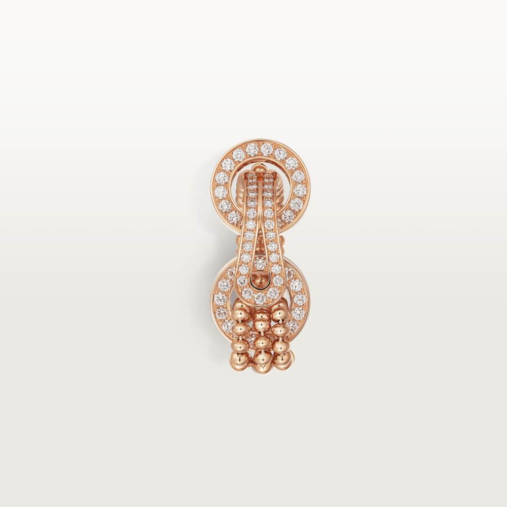 KDY-N4780800 geometric clip circle bead string ring