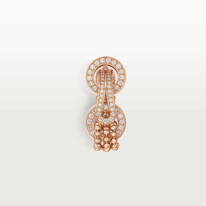 KDY-N4780800 geometric clip circle bead string ring