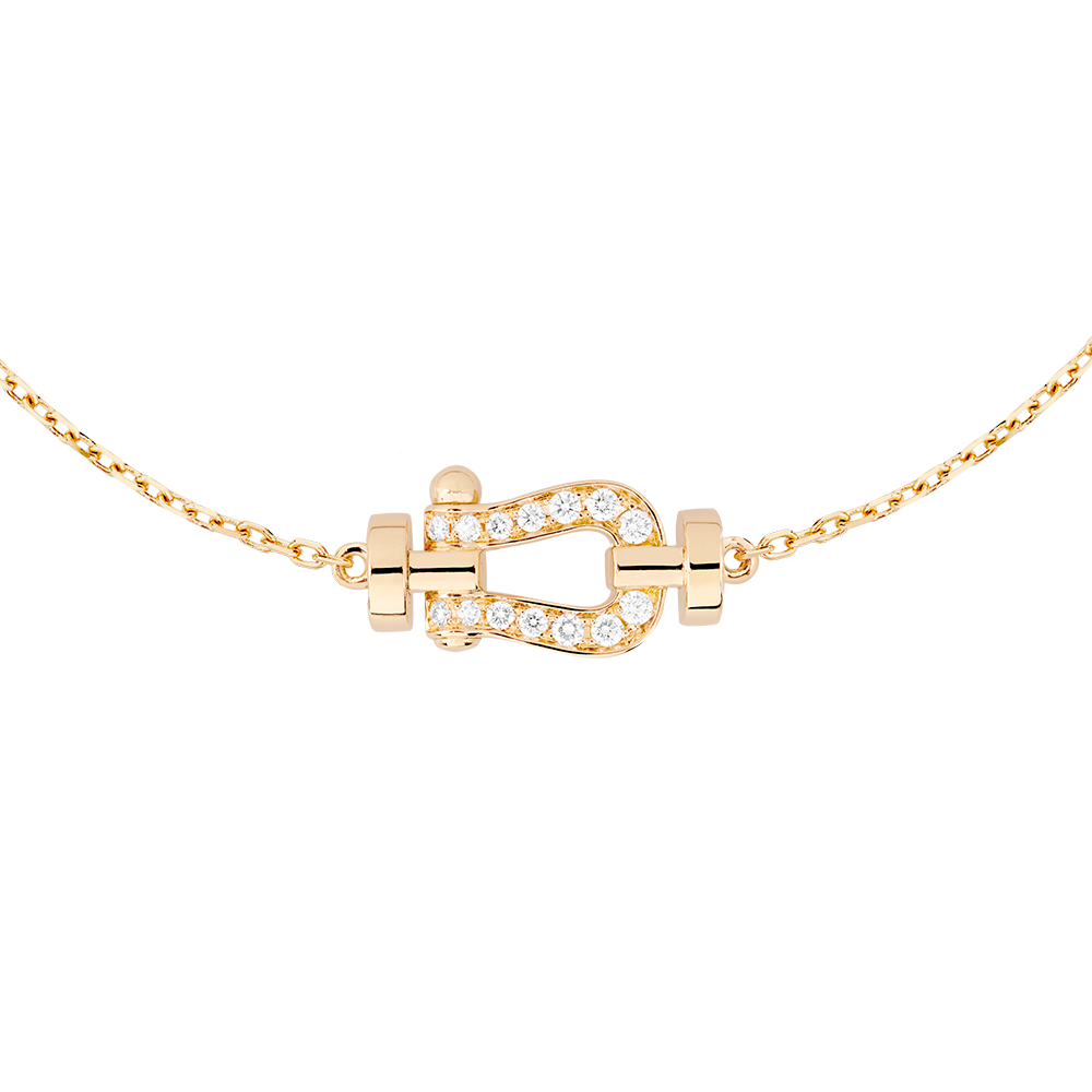 FLD-6B1125 small horseshoe diamond bracelet