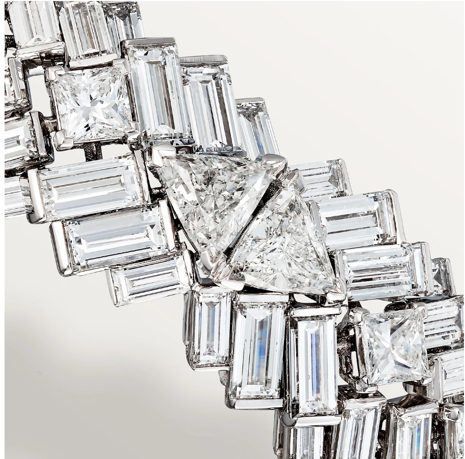 KDY-H6019817 square diamond ladder square set bracelet