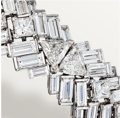 KDY-H6019817 square diamond ladder square set bracelet