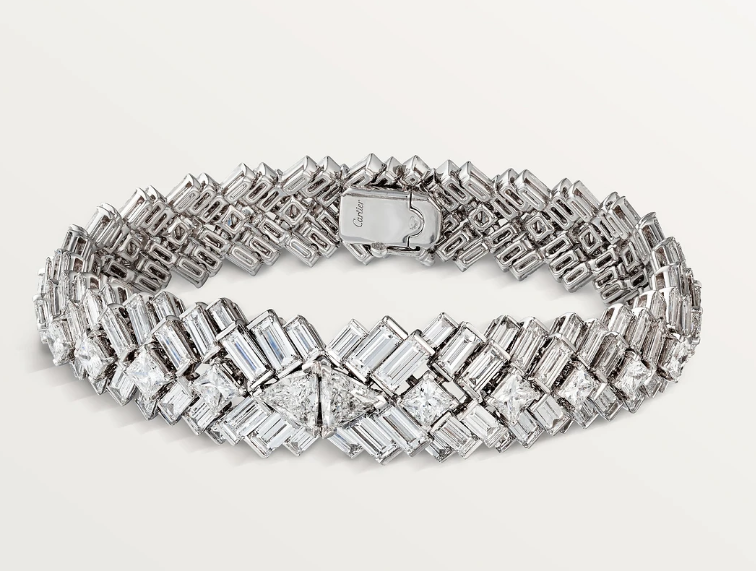 KDY-H6019817 square diamond ladder square set bracelet