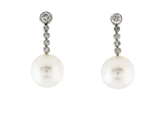 TIF80118816 blister pearl earrings