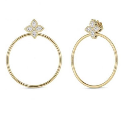 LBT-梅花飞镖四叶草耳环