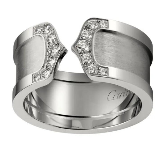 KDY-U8456035 Double C wide arm 10mm open ring