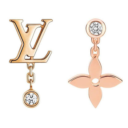 LV-Q96169logo梅花标耳钉