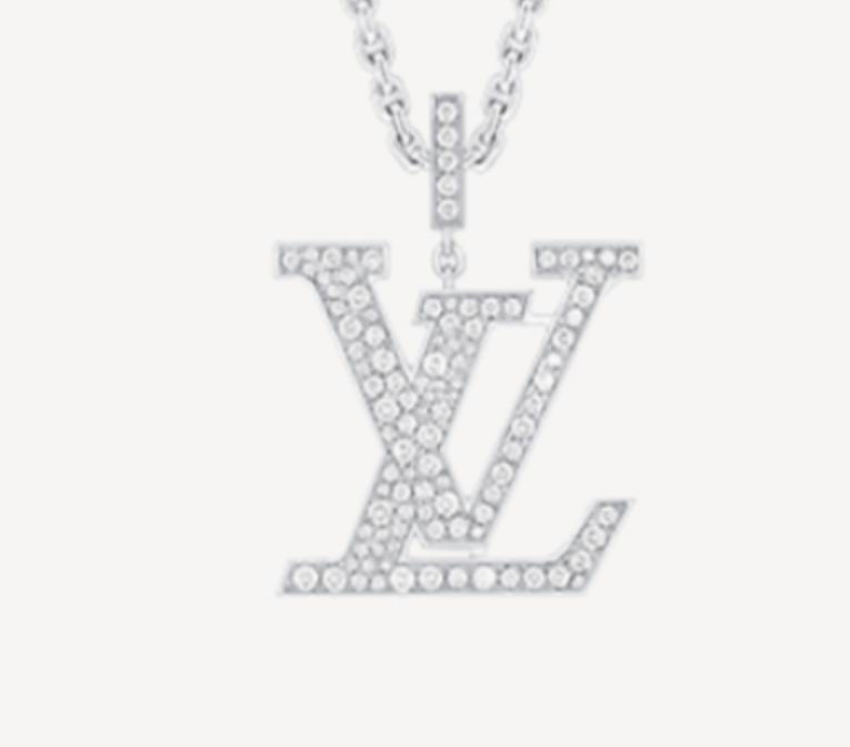 LV-Q93821字母LV吊坠 约1.3ct