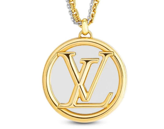 LV-Q39789 Letter LV large pendant