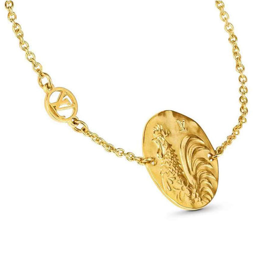 LV-M70324 Golden Rooster Round Bracelet