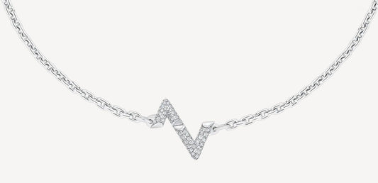 LV-Q05278Z letter full diamond bracelet