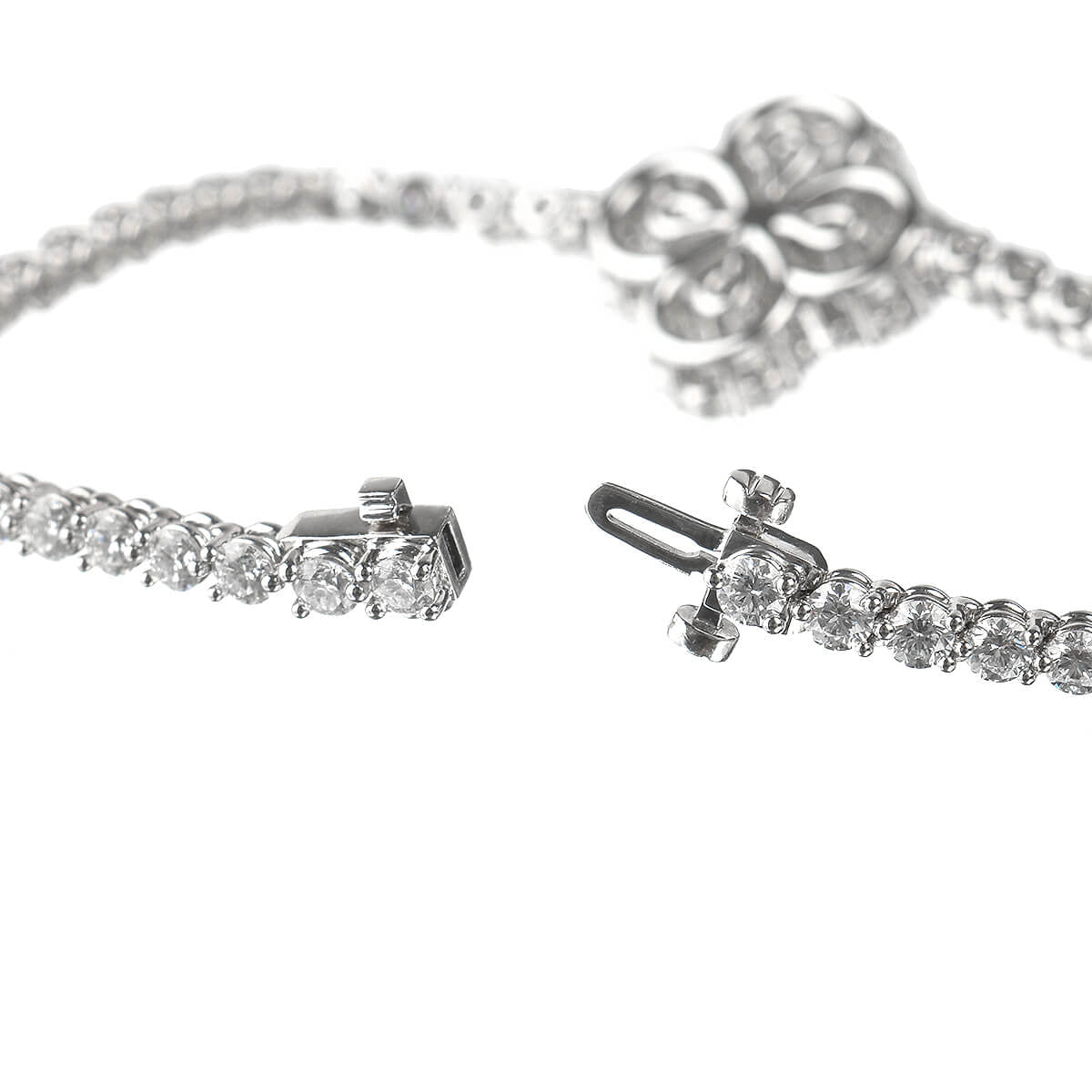 HW-BRD76826128 Plum Blossom Water Drop Pear Shape Bracelet