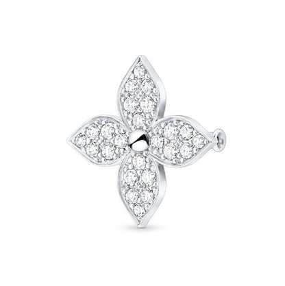 LV-Q93863宽24mm梅花标胸针吊坠1ct