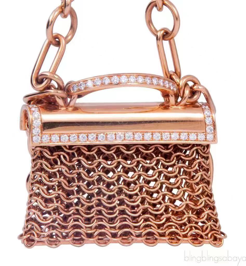 AMS-H140792B tassel bag necklace