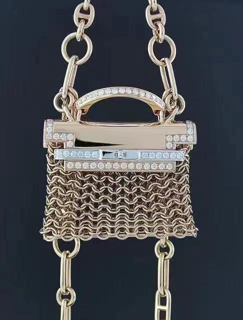AMS-H140792B tassel bag necklace