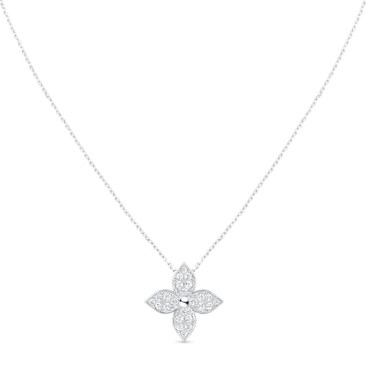 LV-Q93863宽24mm梅花标胸针吊坠1ct