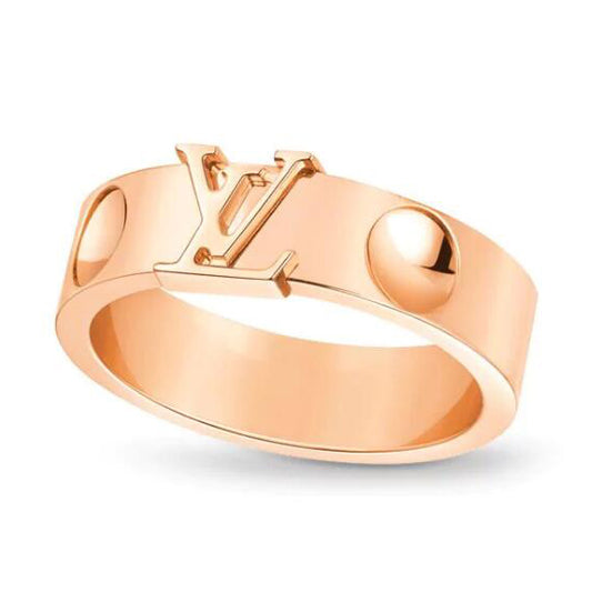LV-Q9K98A letter logo ring 15#