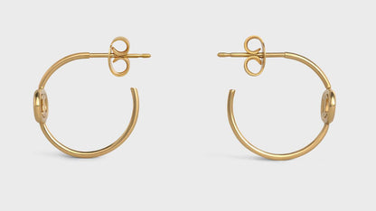 SL-ES13363418 Double C runway earrings (19mm)
