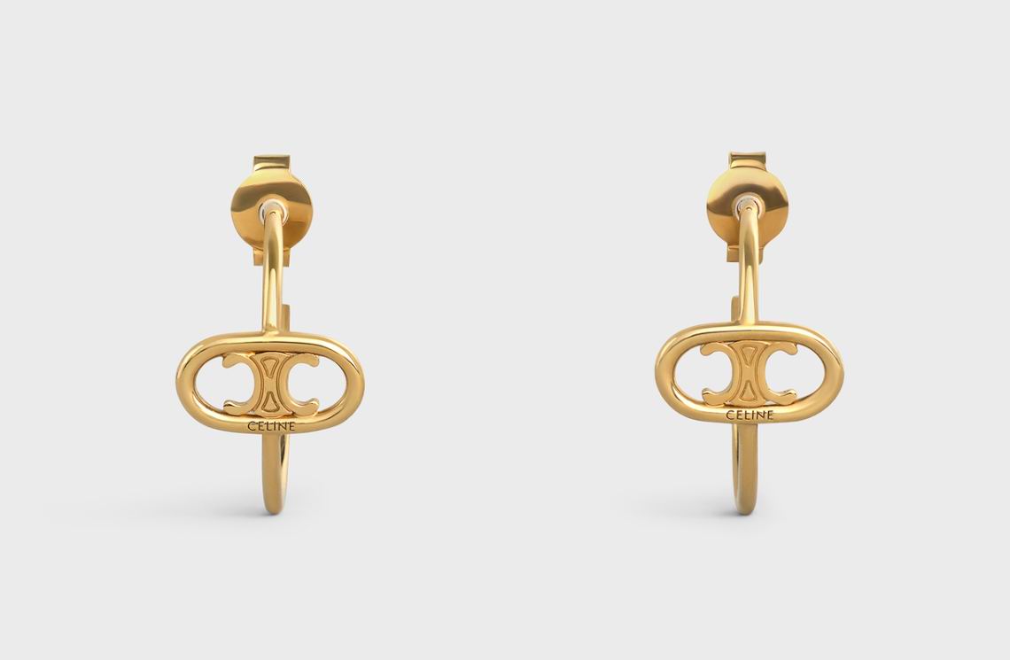 SL-ES13363418 Double C runway earrings (19mm)