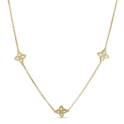 LBT-ADR777CL1093扭绳四叶草3花项链