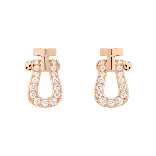 FLD-8B0320-8B0321 horseshoe earrings