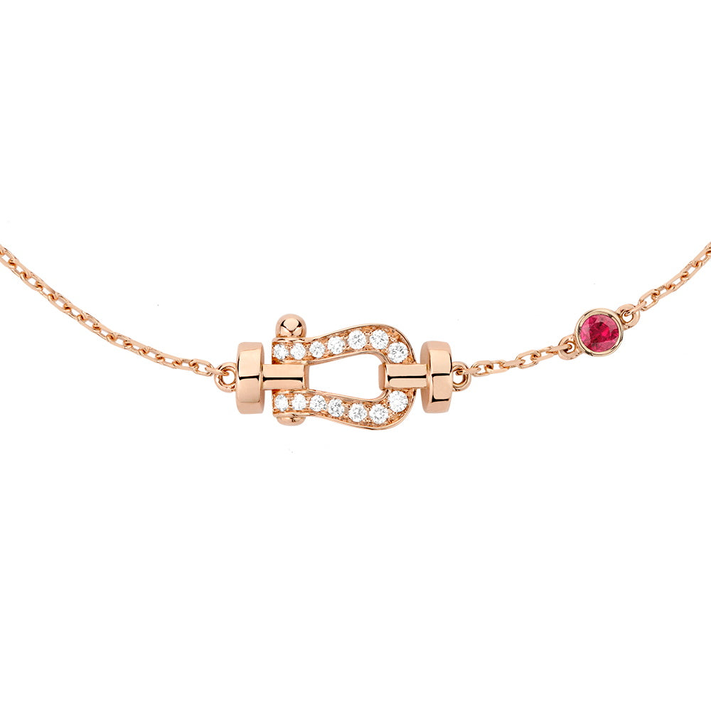 FLD-6B1137 small horseshoe agate bracelet