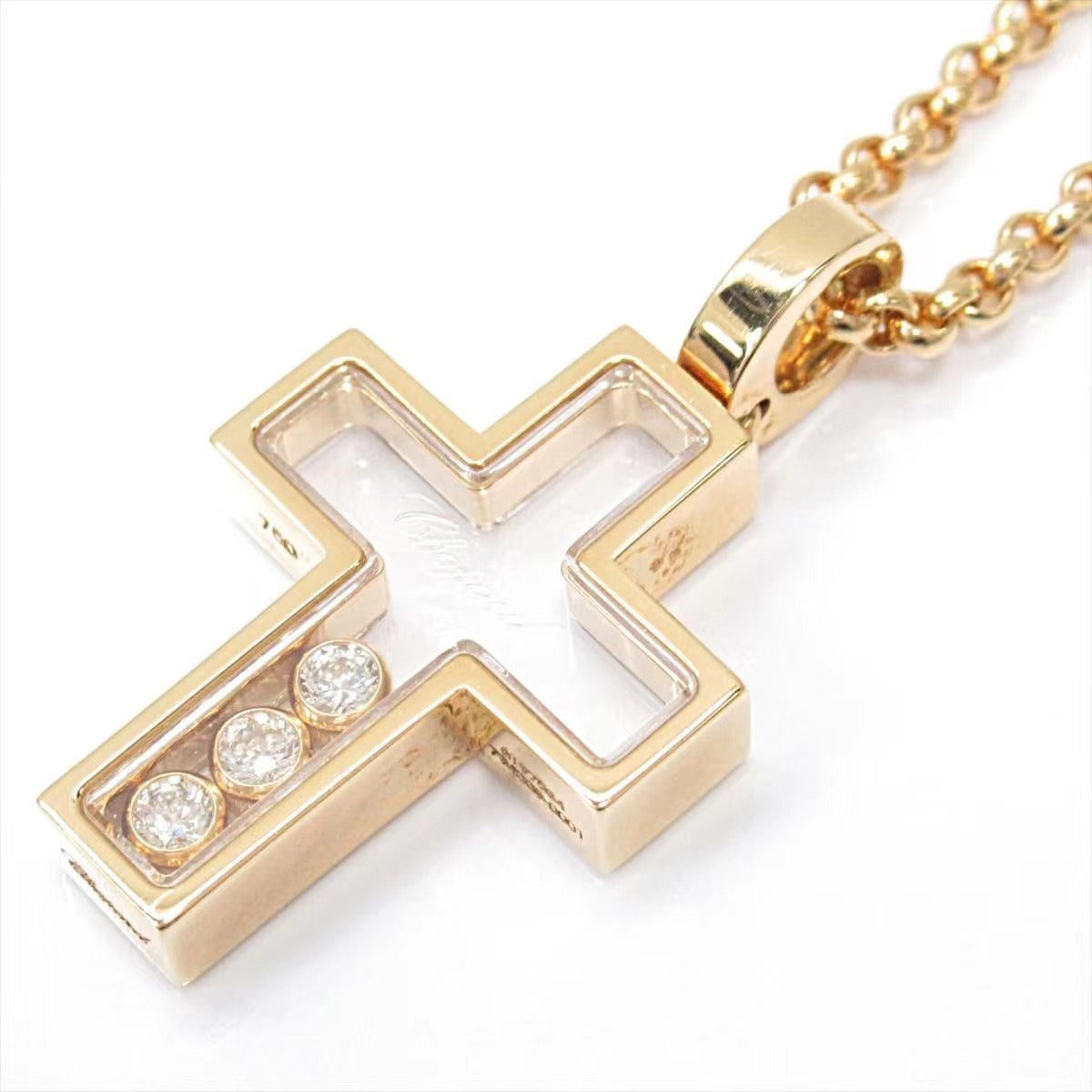 XB-794009-0001 glass cross pendant