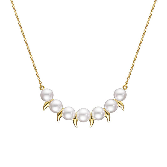 TSQ-P-16389-18KYG Dog Tooth Chicken Claw Pendant Chain Pendant Necklace