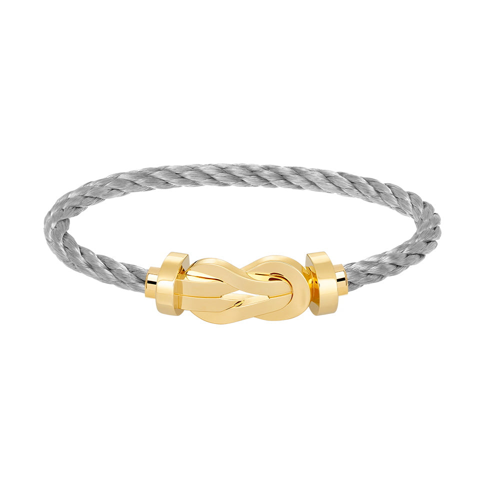 FLD-0B0095-6B0110, twisted rope style, light gold, large size