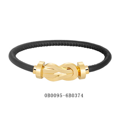 FLD-0B0095-6B0110, twisted rope style, light gold, large size