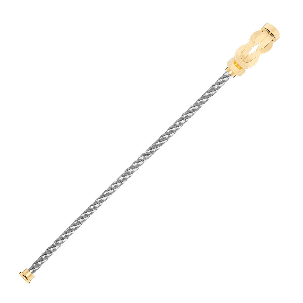 FLD-0B0095-6B0110, twisted rope style, light gold, large size
