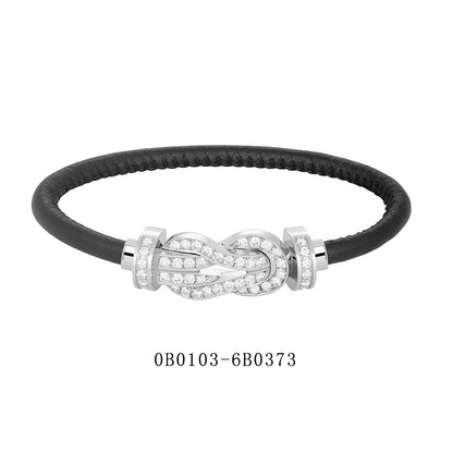 FLD-0B0103-6B1056 twisted rope full diamond large bolt chain guest version