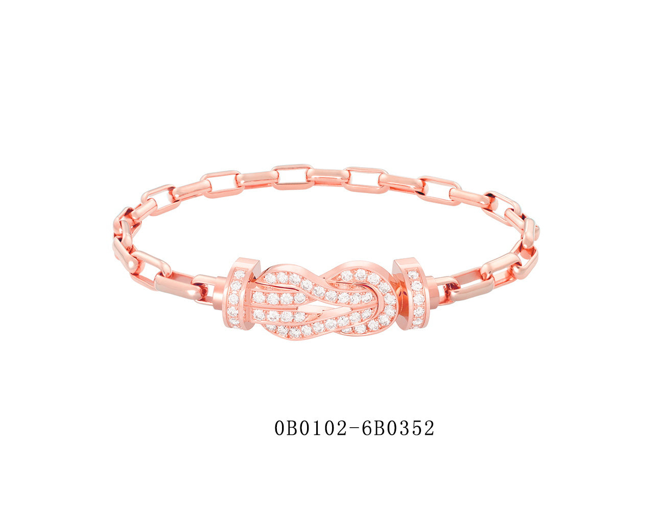 FLD-0B0103-6B0353, twisted rope style, full diamond, large size