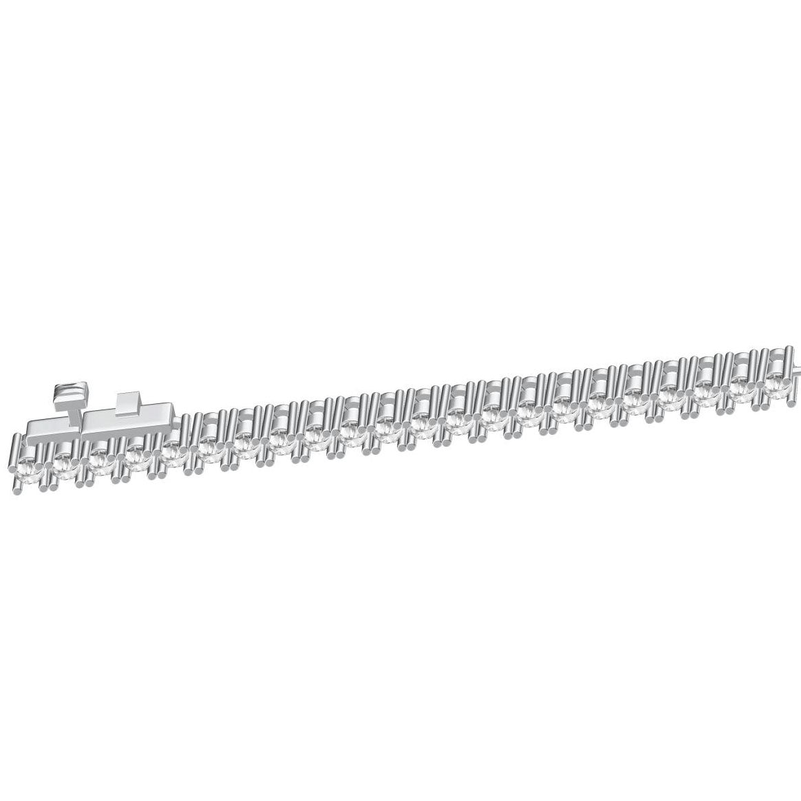 HW-prong set four prong bracelet