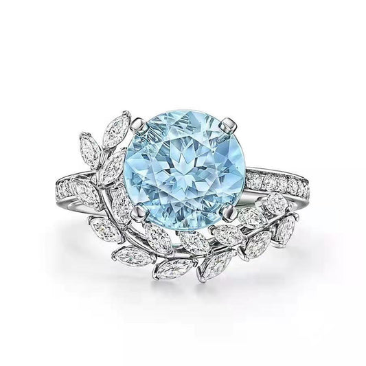 TIF68268117 Marquise leaf female ring