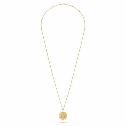 VCARP7SR00 Capricorn zodiac sign pendant