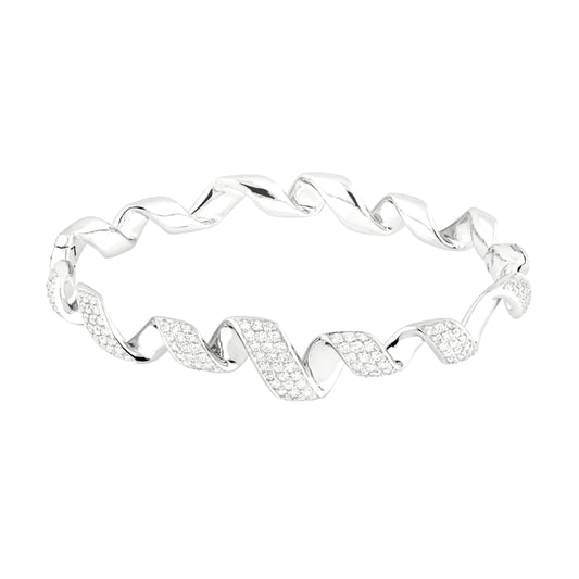 DA-JDIO94002 irregular twist diamond twist bracelet
