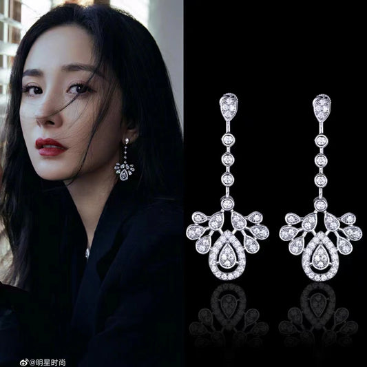 SM-321857 crown earrings drop earrings