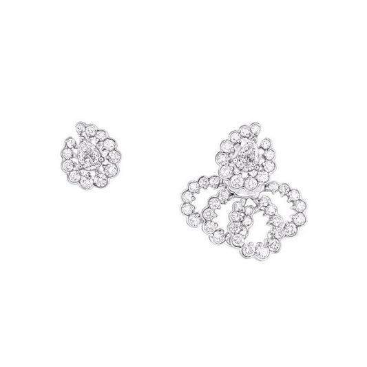 DA-JMDS94003 lace stud two-wear earrings