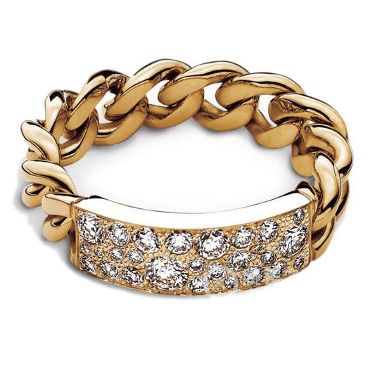 DA-D359479 6.2mm half-set twist rope ring