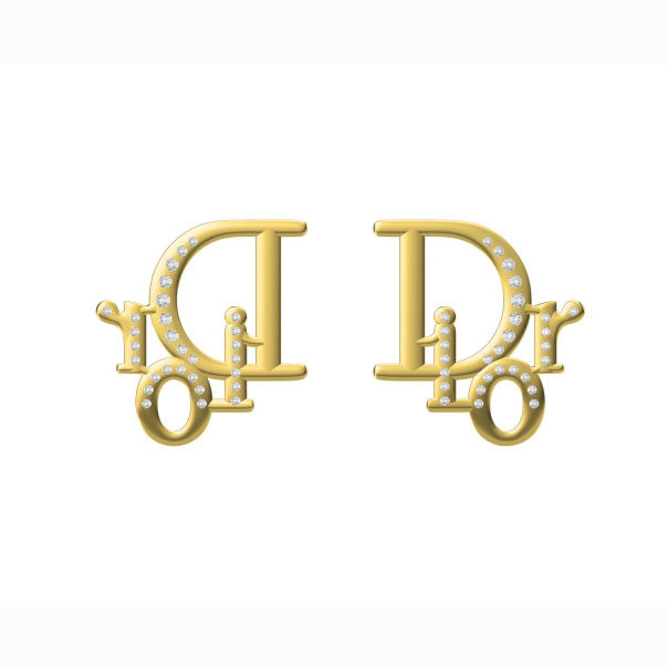 DA-JOUI92605字母耳钉