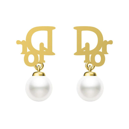 DA-JOUI93619字母耳钉（主石8.16mm）