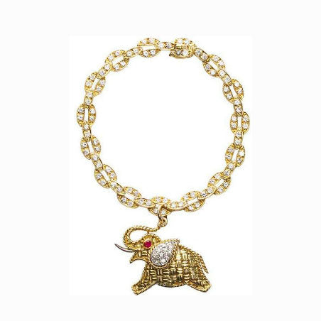 DA-JMZA94450 elephant necklace