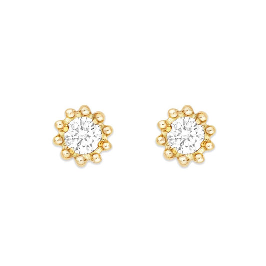 DA-JMRO95017 beaded edge guest version earrings